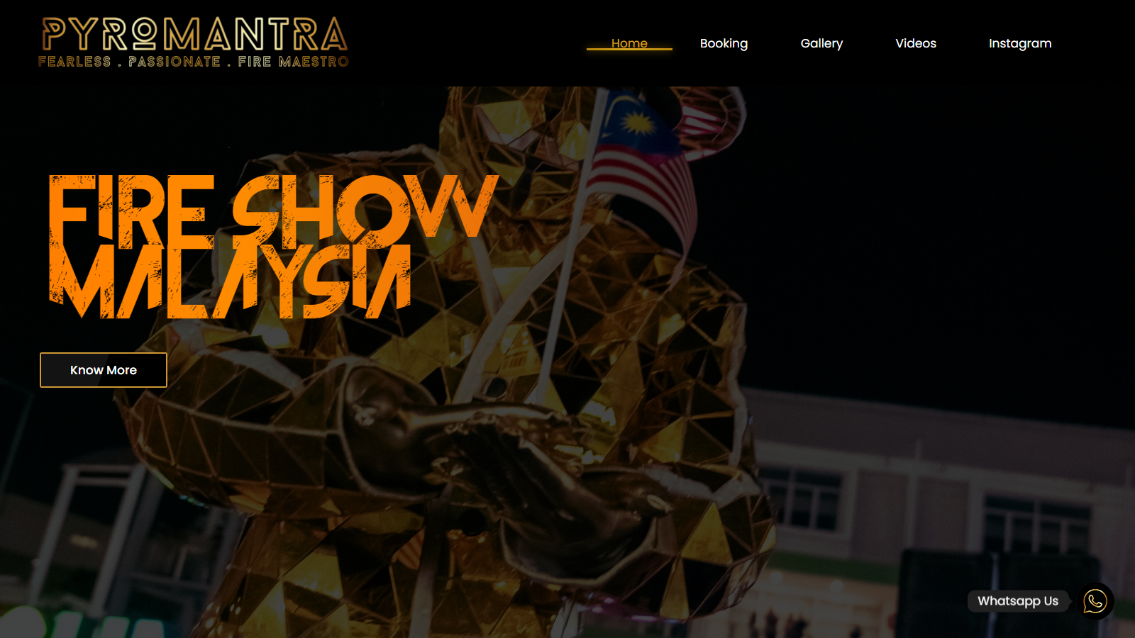 Fire Show Malaysia site preview still