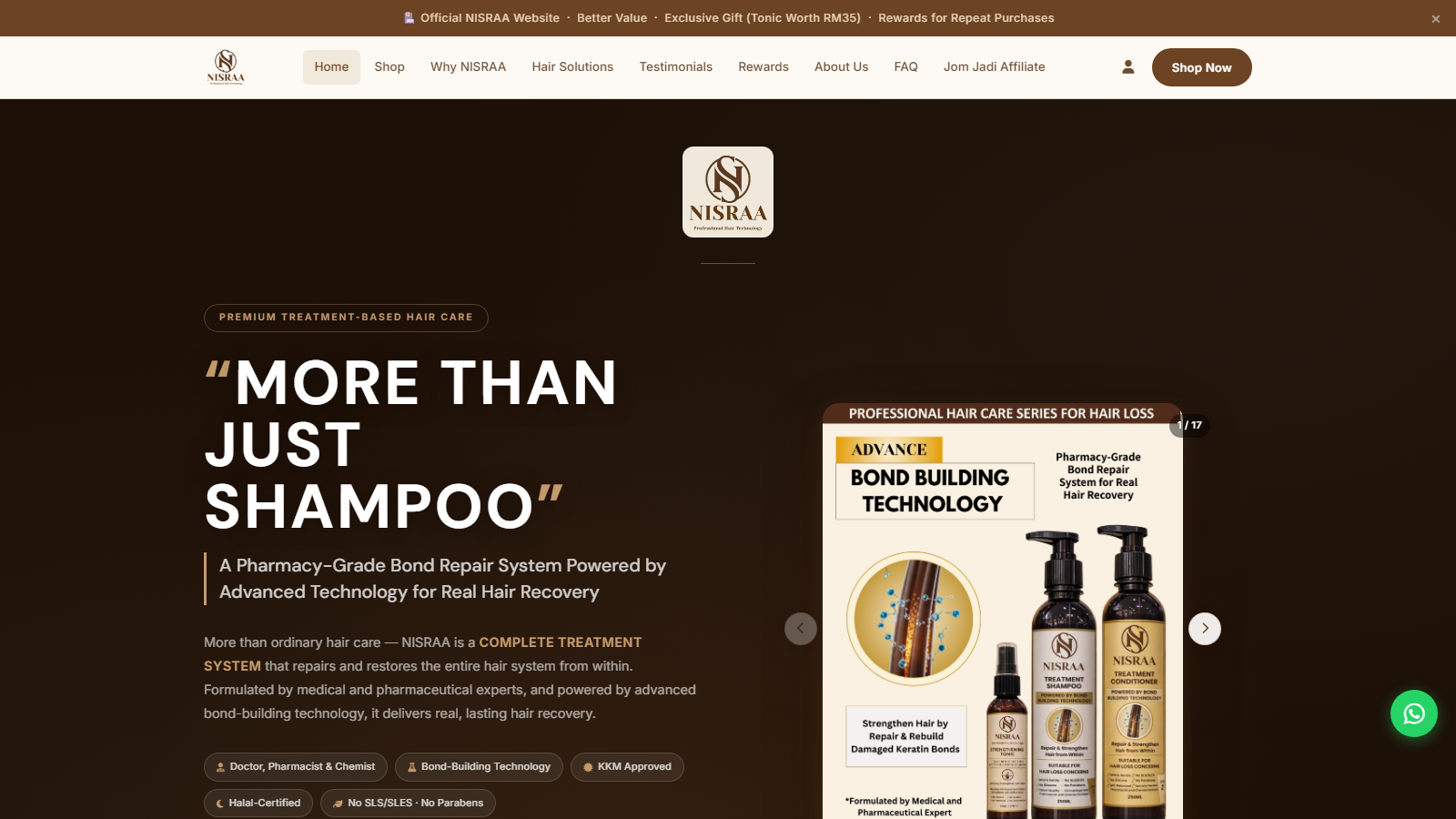 NISRAA site preview still