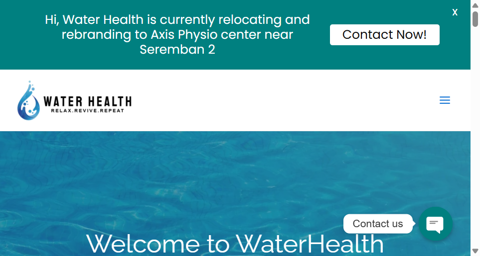 Water Health site preview still